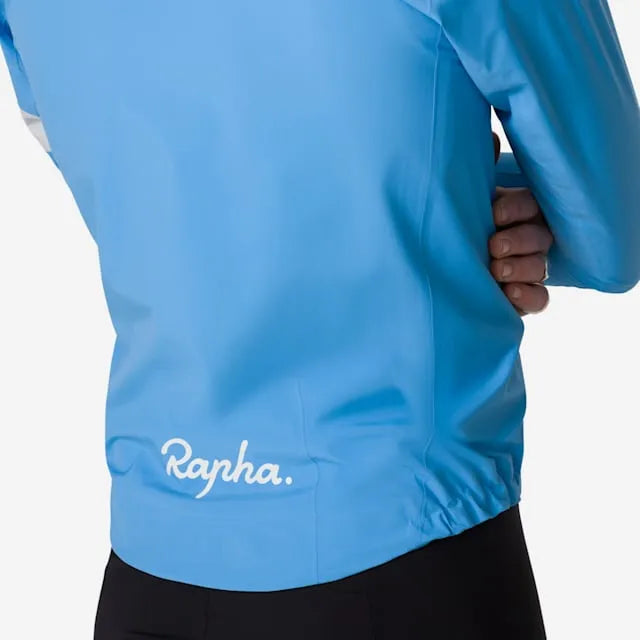 RAPHA Core Rain Jacket - ALD Cornflower/White