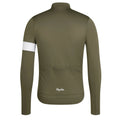 RAPHA Core Thermal Long Sleeve Jersey - Green/White