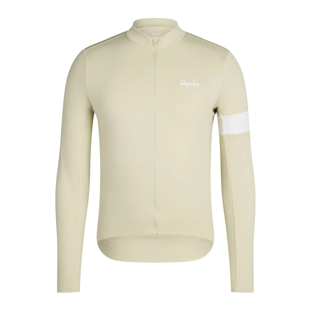 RAPHA Core Thermal Long Sleeve Jersey - Hay/White
