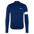 RAPHA Core Thermal Long Sleeve Jersey - Navy/White