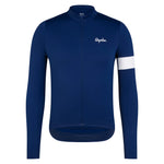 RAPHA Core Thermal Long Sleeve Jersey - Navy/White