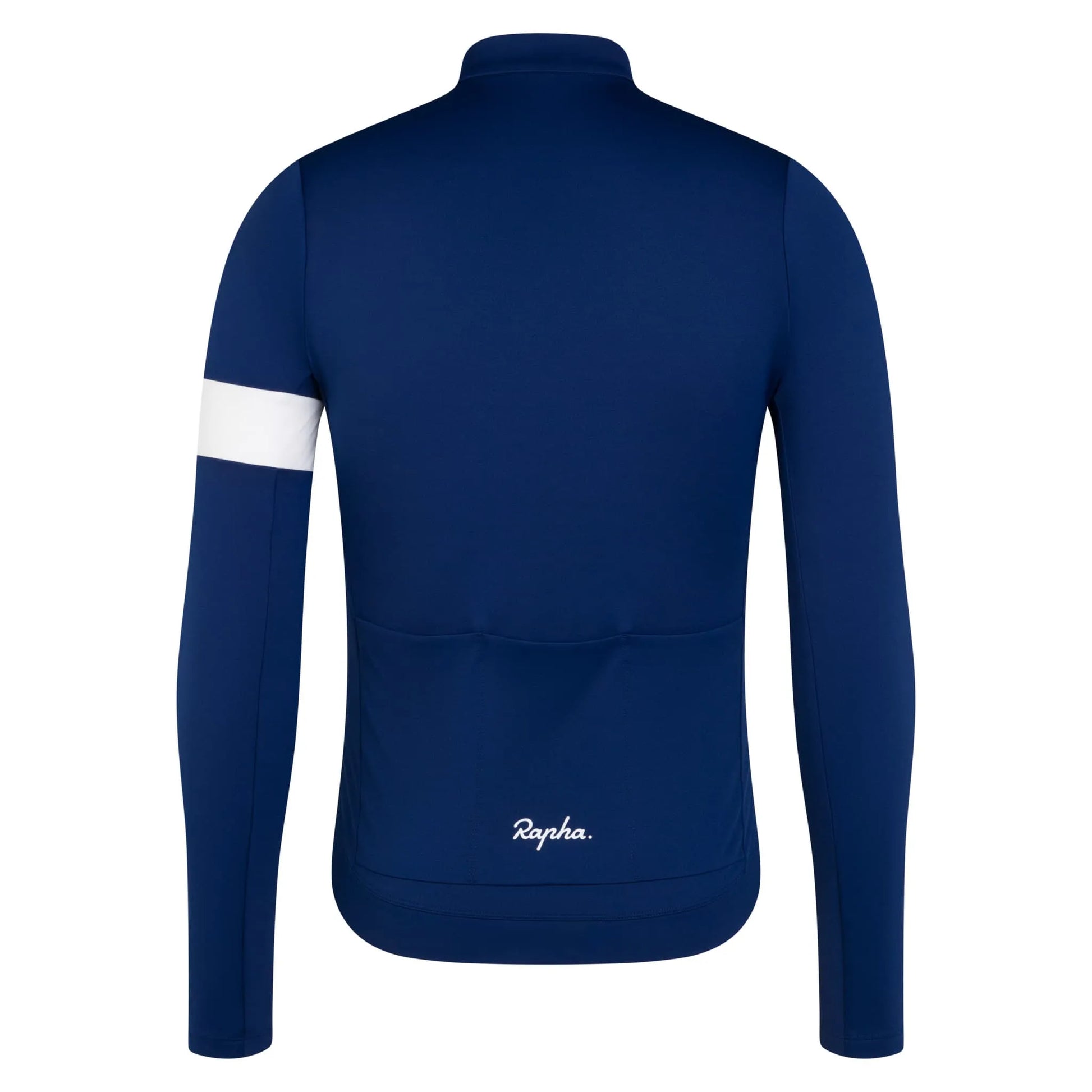 RAPHA Core Thermal Long Sleeve Jersey - Navy/White