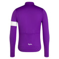 RAPHA Core Thermal Long Sleeve Jersey - PAW Ultraviolet/Wite