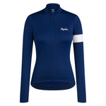 RAPHA Core Thermal Women Long Sleeve Jersey - Navy/White