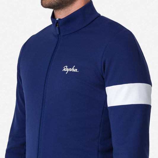 RAPHA Core Winter Jacket - Navy/White
