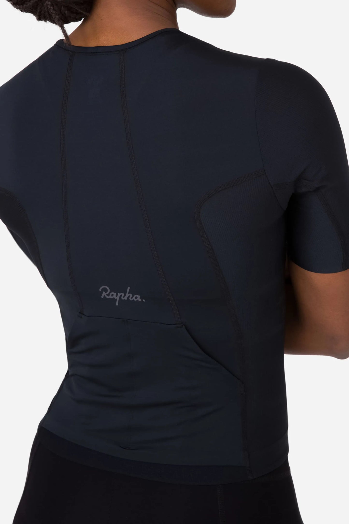 RAPHA Cropped Women Cargo Top - AGR Black/Grey