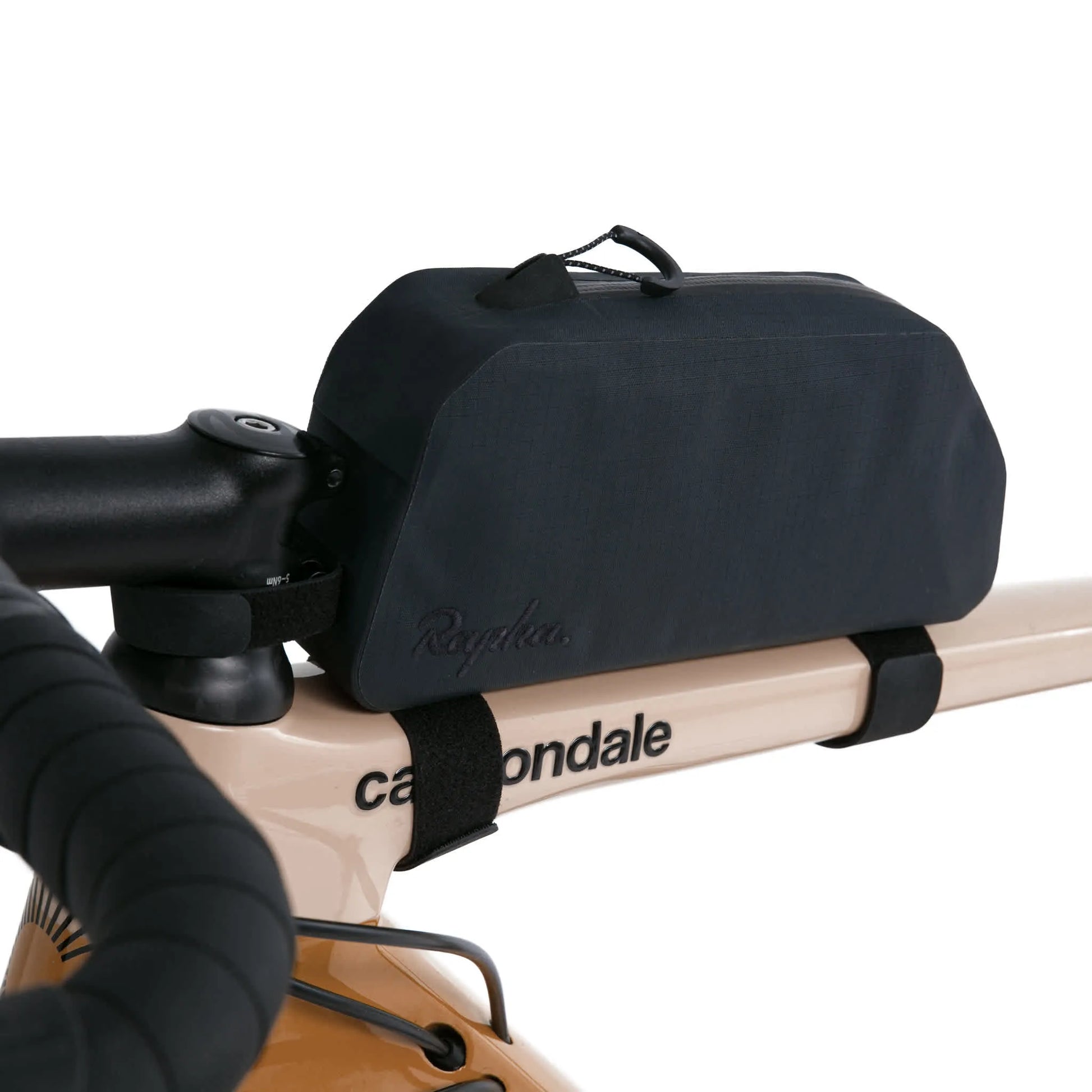 RAPHA Explore Top Tube Bag - VLA Black Charcoal/Dark Grey
