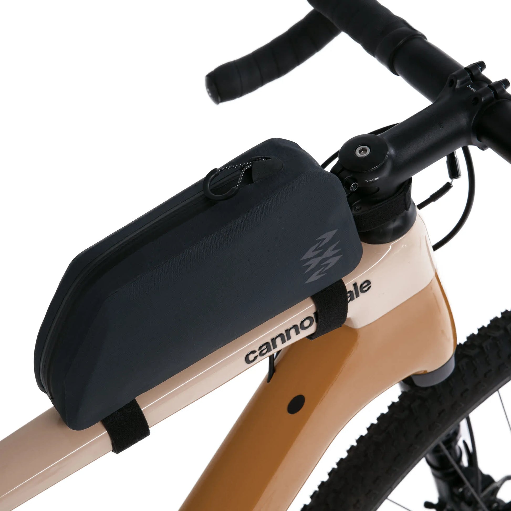 rennrad top tube bag RAPHA Explore Top Tube Bag - VLA Black Charcoal/Dark Grey