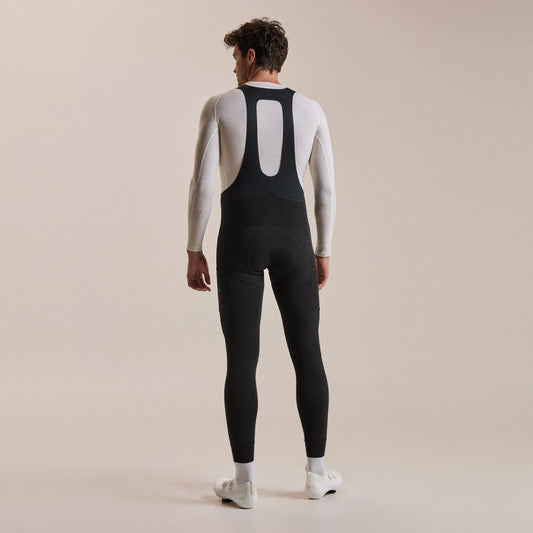 RAPHA Men Brevet Cargo Winter Tights - Black/Black