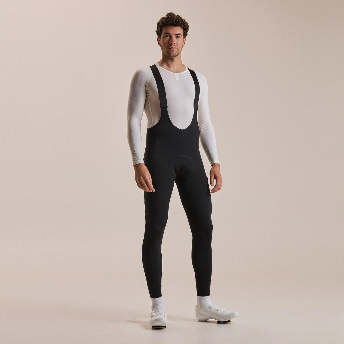 RAPHA Men Brevet Cargo Winter Tights - Black/Black
