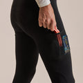 RAPHA Men Brevet Cargo Winter Tights - Black/Black