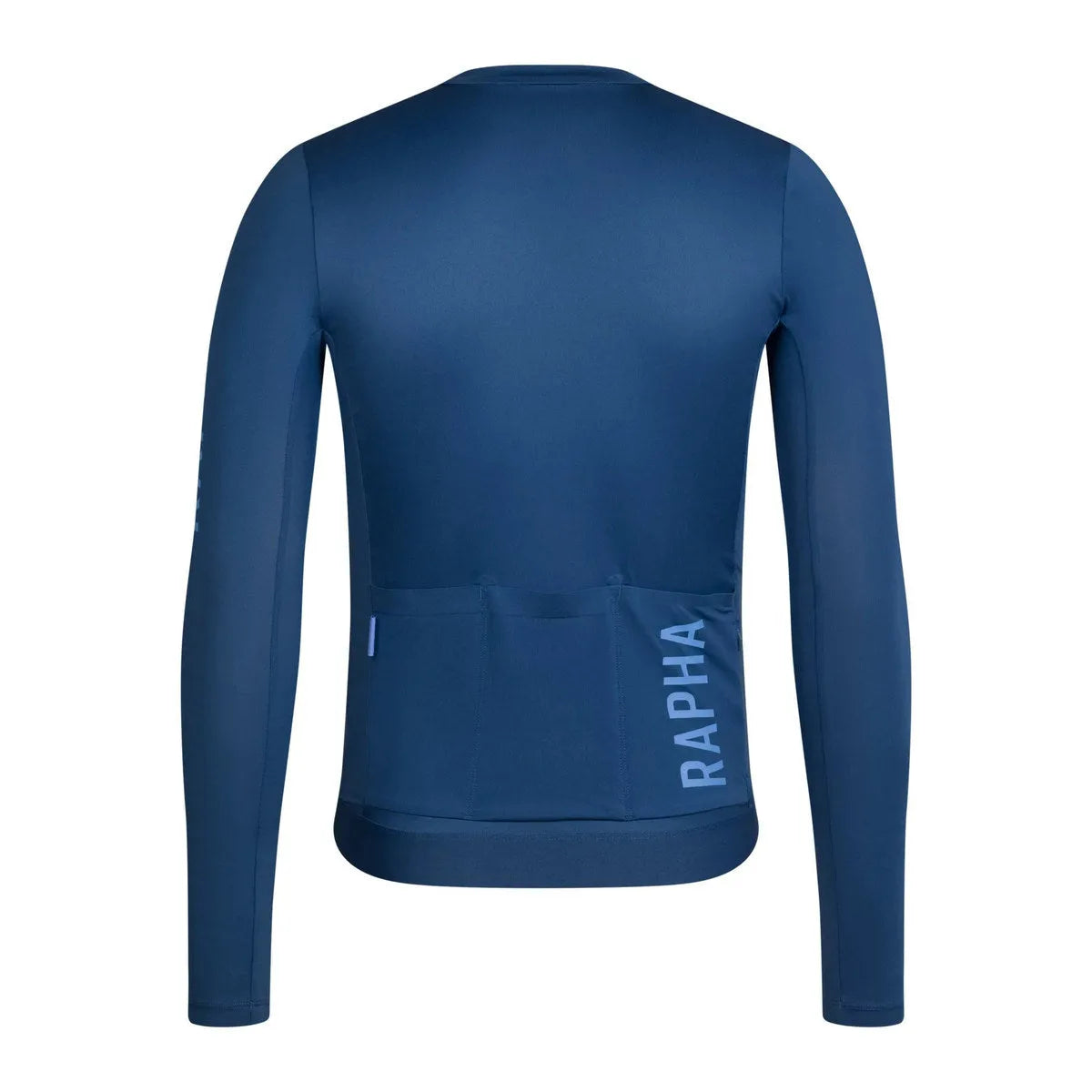 RAPHA Men Pro Team Long Sleeve Lightweight Jersey - Denim Blue/Bluebell