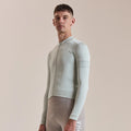 RAPHA Men Pro Team Long Sleeve Midweight Jersey - Grey/White
