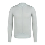 RAPHA Men Pro Team Long Sleeve Midweight Jersey - Grey/White