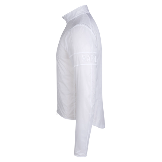 RAPHA Men Pro Team Wind Jacket Novantasei - WHT Transparent/White