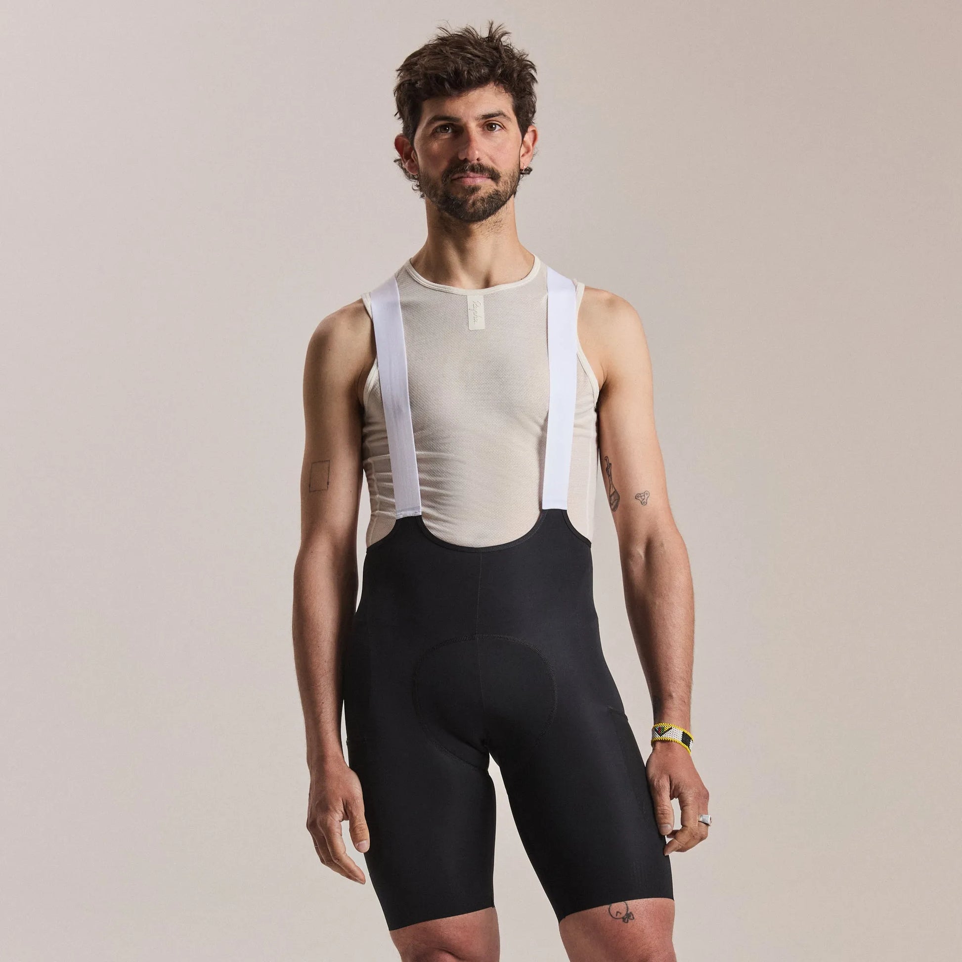 RAPHA Men's Brevet Cargo Bib Shorts III - Black/White