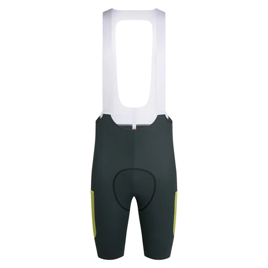 RAPHA Men's Brevet Cargo Bib Shorts III - Dark Forest/White