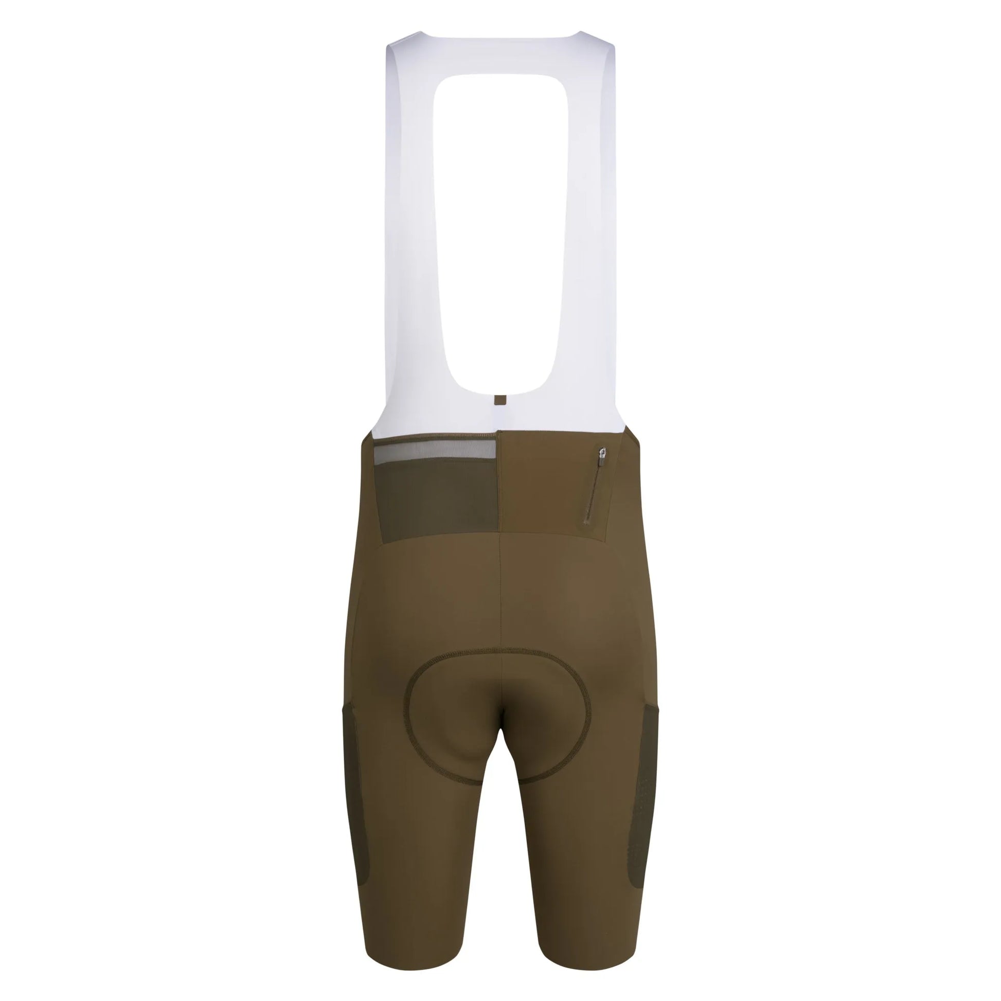 RAPHA Men's Brevet Cargo Bib Shorts III - Dark Olive/Silver