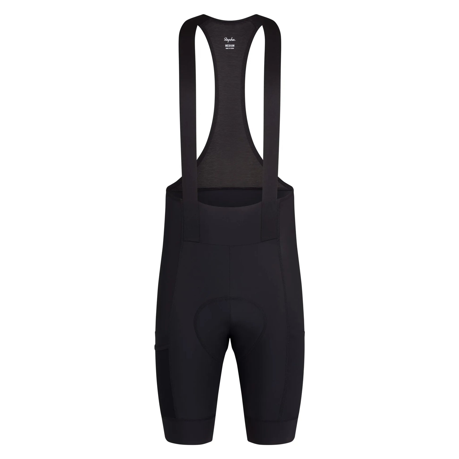 RAPHA Men's Brevet Element Cargo Bib Shorts - Black/Black