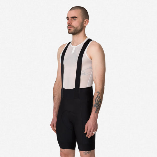 RAPHA Men's Brevet Element Cargo Bib Shorts - Black/Black