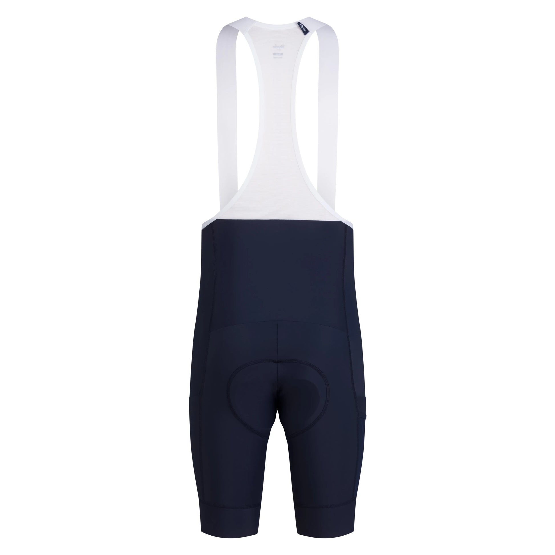 RAPHA Men's Brevet Element Cargo Bib Shorts - Dark Navy/White