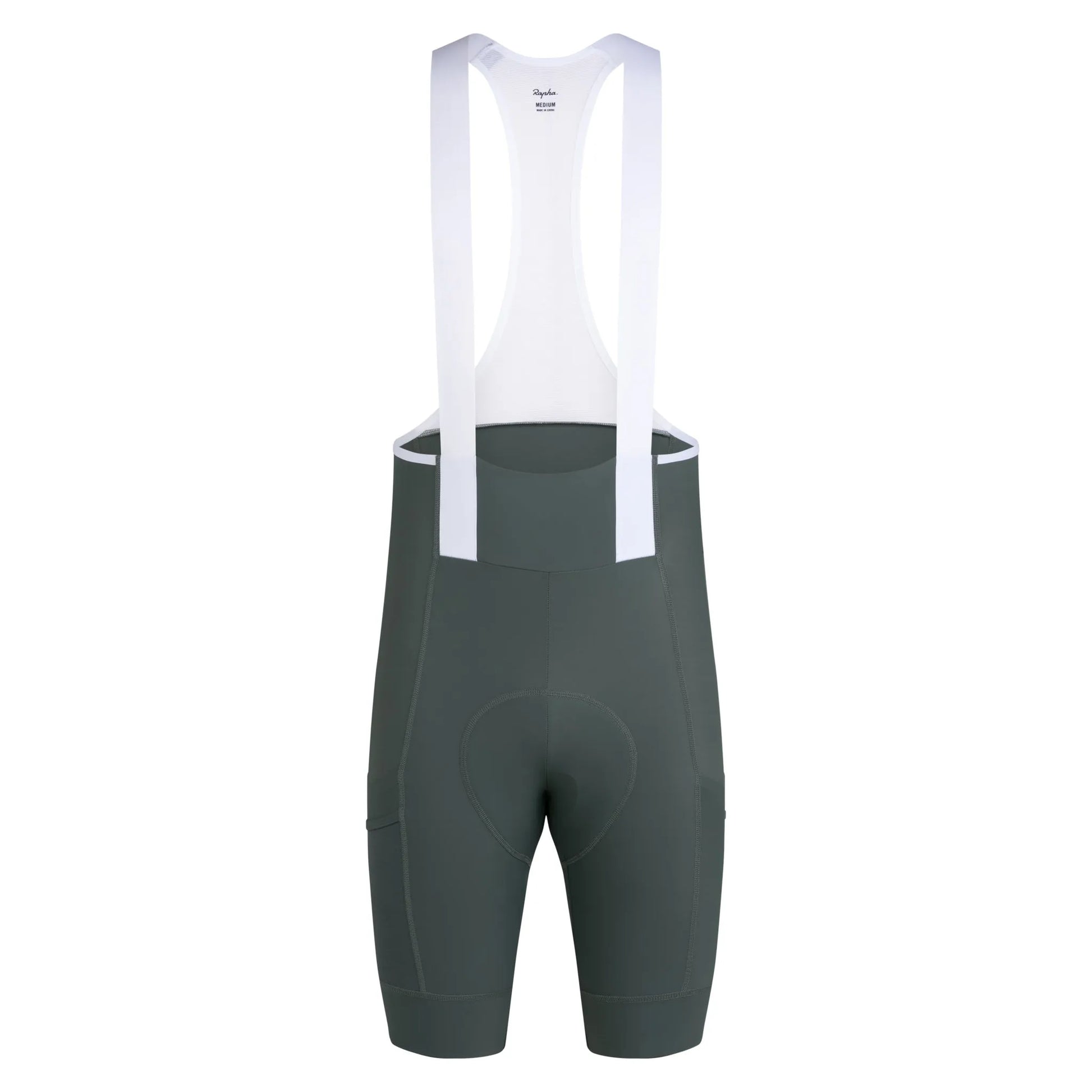 RAPHA Men's Brevet Element Cargo Bib Shorts - Onyx/White