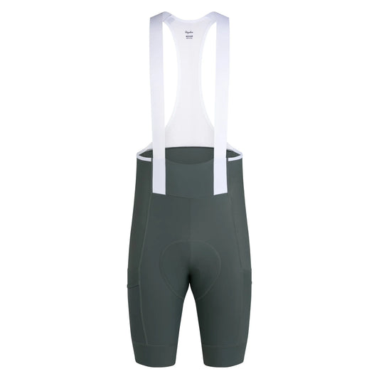 RAPHA Men's Brevet Element Cargo Bib Shorts - Onyx/White