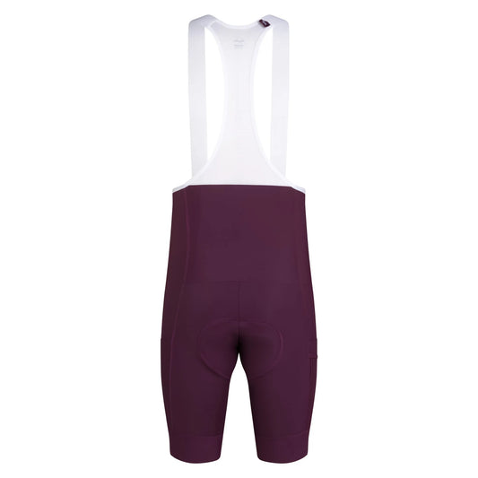 RAPHA Men's Brevet Element Cargo Bib Shorts - Plum/White