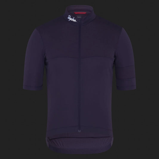 RAPHA Men's Brevet Element Jersey - Dusted Lilac/Black