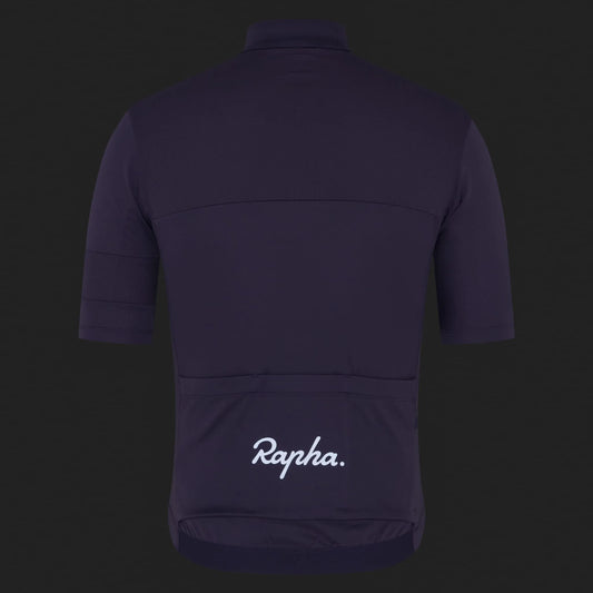 RAPHA Men's Brevet Element Jersey - Dusted Lilac/Black