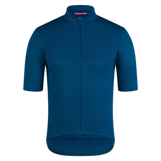 RAPHA Men's Brevet Element Jersey - Jewelled Blue/Dark Navy