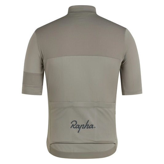 RAPHA Men's Brevet Element Jersey - Khaki/Black