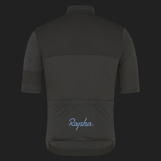 RAPHA Men's Brevet Element Jersey - Khaki/Black