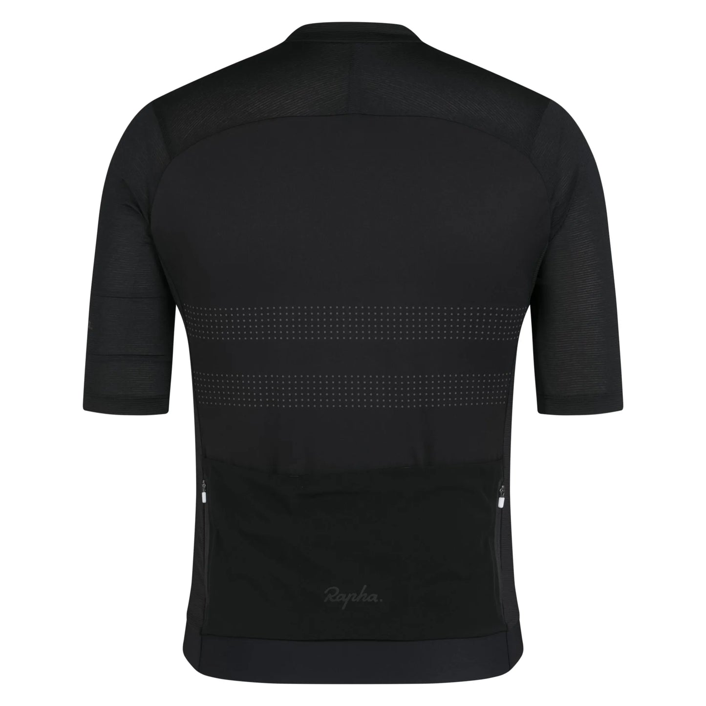 RAPHA Men's Brevet Lightweight Jersey III - Black/Black Reflective