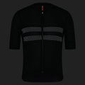 RAPHA Men's Brevet Lightweight Jersey III - Black/Black Reflective