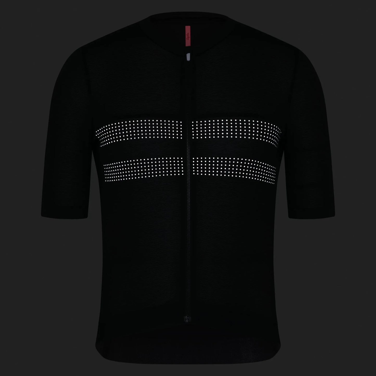 RAPHA Men's Brevet Lightweight Jersey III - Black/Black Reflective