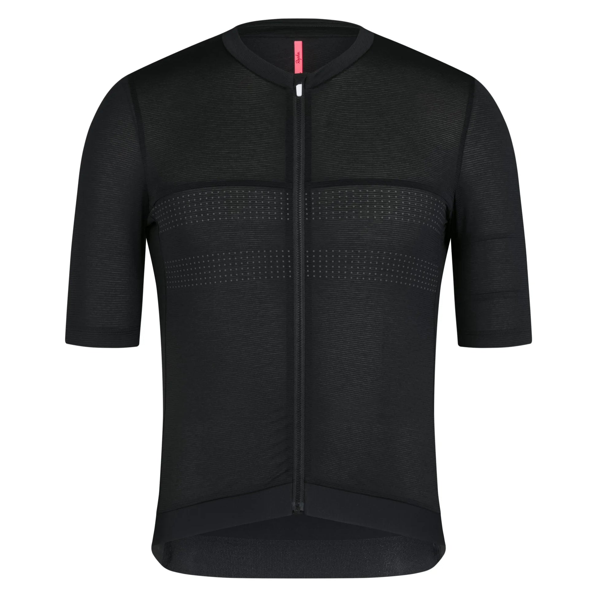 RAPHA Men's Brevet Lightweight Jersey III - Black/Black Reflective