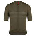 RAPHA Men's Brevet Lightweight Jersey III - Dark Olive/Balsam Green