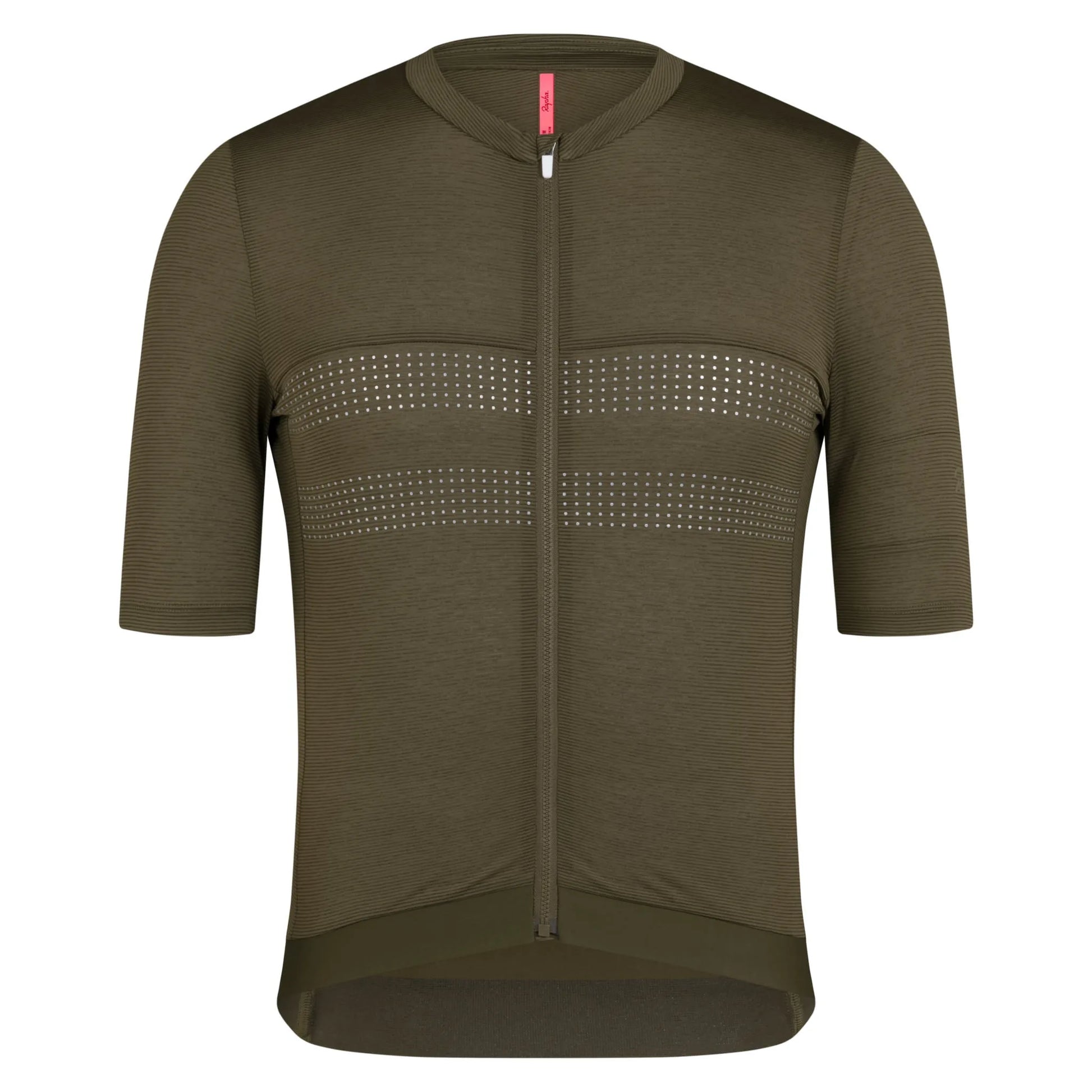 RAPHA Men's Brevet Lightweight Jersey III - Dark Olive/Balsam Green