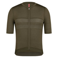 RAPHA Men Brevet Lightweight Jersey III - Dark Olive/Balsam Green
