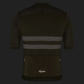 RAPHA Men's Brevet Lightweight Jersey III - Dark Olive/Balsam Green