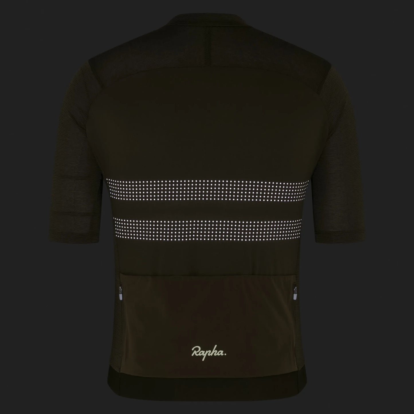 RAPHA Men's Brevet Lightweight Jersey III - Dark Olive/Balsam Green