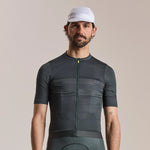 RAPHA Men's Brevet Lightweight Jersey III - Dark Forest/Silver Reflective