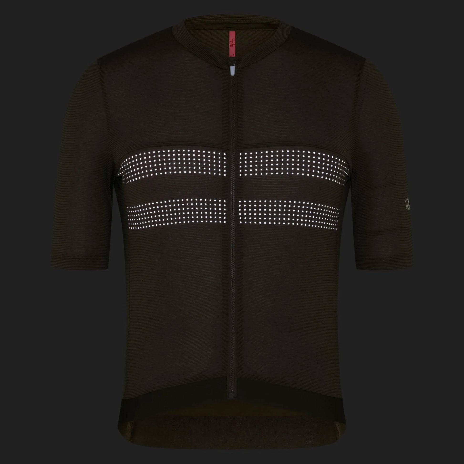 RAPHA Men's Brevet Lightweight Jersey III - Dark Olive/Balsam Green
