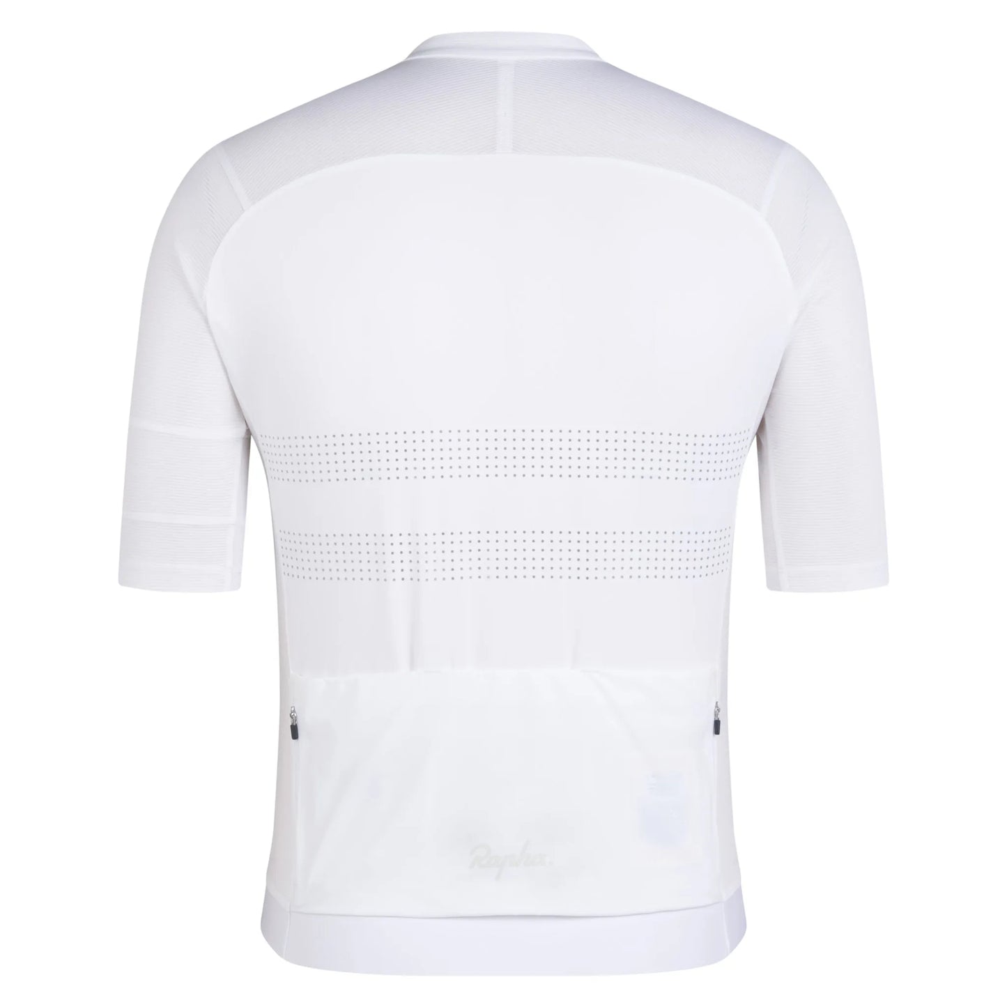 RAPHA Men's Brevet Lightweight Jersey III - White/Silver