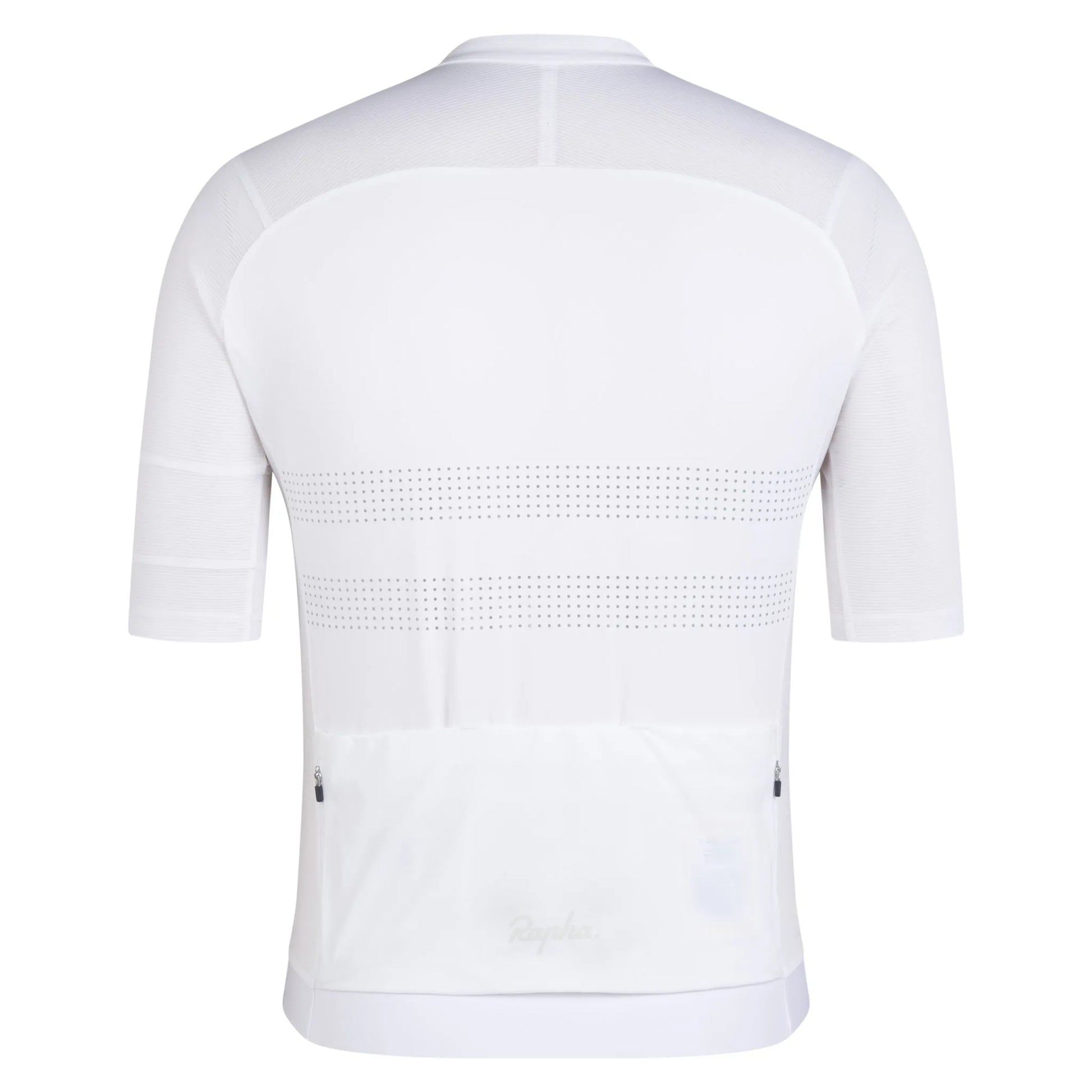 RAPHA Men's Brevet Lightweight Jersey III - White/Silver