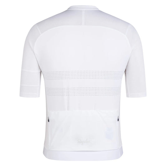 RAPHA Men's Brevet Lightweight Jersey III - White/Silver