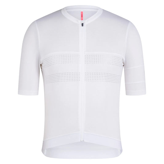 RAPHA Men's Brevet Lightweight Jersey III - White/Silver