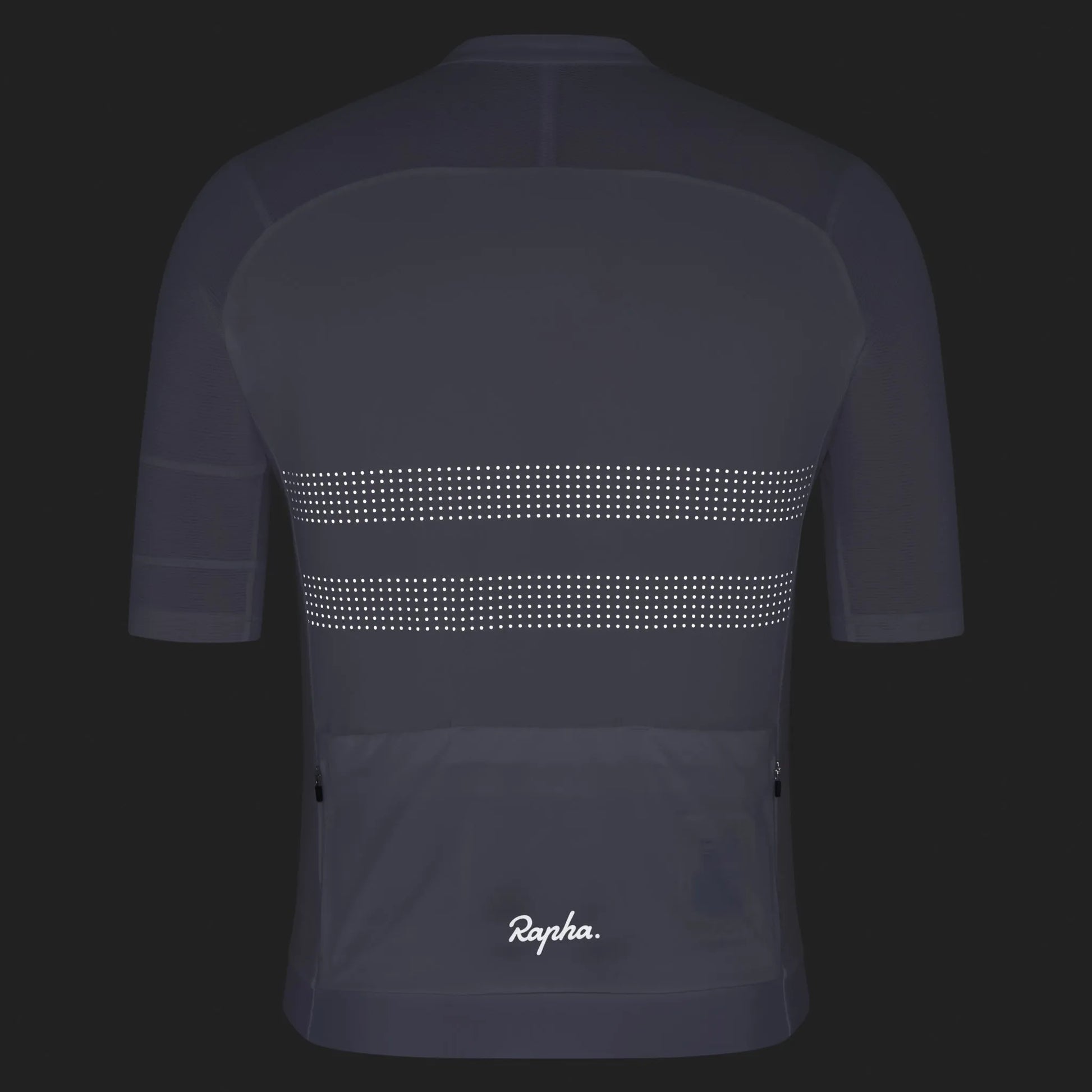 RAPHA Men's Brevet Lightweight Jersey III - White/Silver