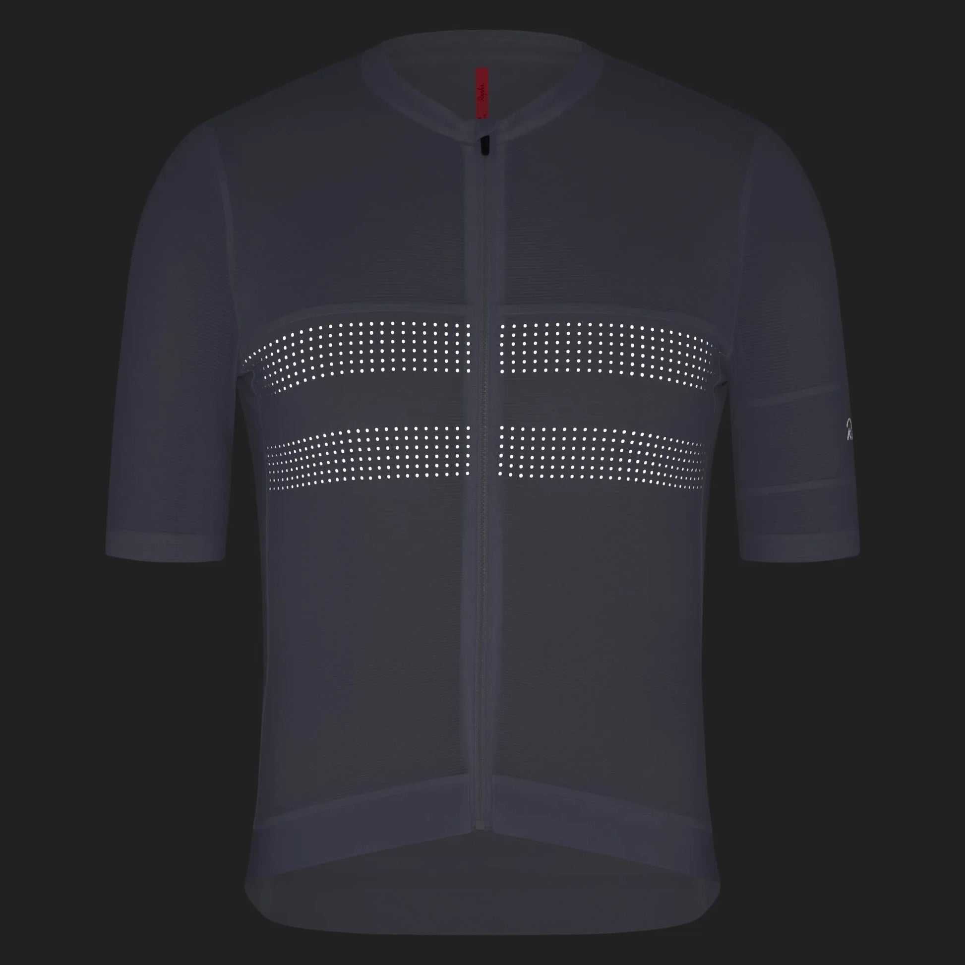 RAPHA Men's Brevet Lightweight Jersey III - White/Silver